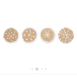 Woven Seagrass Coasters